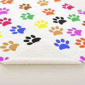 Couverture Sherpa Paws colorés (3/4)