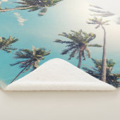 Couverture Sherpa Paysage de plage tropicale de Serenity (3/4)