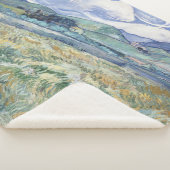 Couverture Sherpa Paysage Derrière Saint-Paul Vincent van Gogh (3/4)