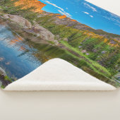 Couverture Sherpa Paysage du lac Dream (3/4)