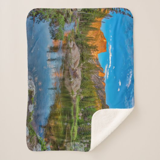 Couverture Sherpa Paysage du lac Dream (Devant)