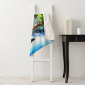 Couverture Sherpa Paysage Inspirant (En situation)