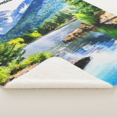 Couverture Sherpa Paysage Inspirant (3/4)
