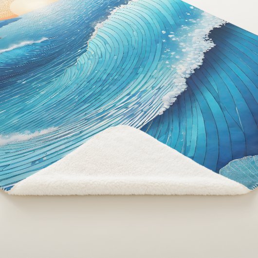 Couverture Sherpa Paysage marin de Fantasia Waters (3/4)