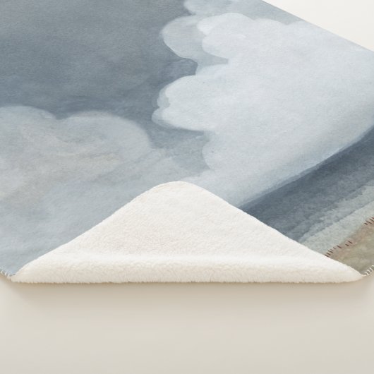 Couverture Sherpa Paysage nuageux (3/4)