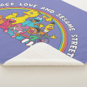 Couverture Sherpa Peace, Love et Sesame Street (3/4)