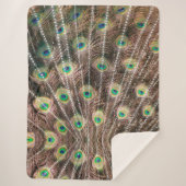Couverture Sherpa Peacock Style Blanket Large (Devant)