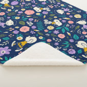 Couverture Sherpa Peanuts In Bloom Pattern (3/4)