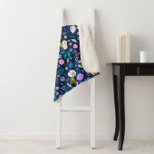 Couverture Sherpa Peanuts In Bloom Pattern (En situation)
