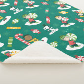 Couverture Sherpa Peanuts Pepperment Dreams Motif de vacances (3/4)