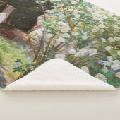 Couverture Sherpa Peder Severin Kroyer - Roses (3/4)