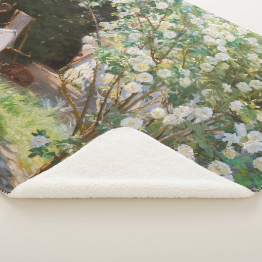 Couverture Sherpa Peder Severin Kroyer - Roses (3/4)