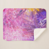 Couverture Sherpa Peinture Abstraite (Devant (Horizontal))