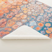 Couverture Sherpa Peinture acrylique (3/4)