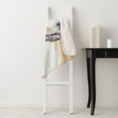 Couverture Sherpa Peinture de berger australien - Art original de ch (En situation)