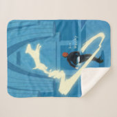 Couverture Sherpa Peinture du Patronus de Ron Weasley (Devant (Horizontal))