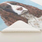 Couverture Sherpa Peinture espagnole Springer anglaise Peinture orig (3/4)