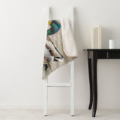 Couverture Sherpa Peinture faunique de canard et de colard (En situation)