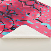 Couverture Sherpa peinture humide (3/4)