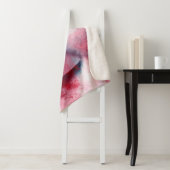 Couverture Sherpa peinture numérique Abstraite de guitarart, abstrai (En situation)