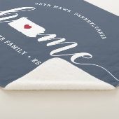 Couverture Sherpa Pennsylvanie - État d'origine Personnalisé (3/4)