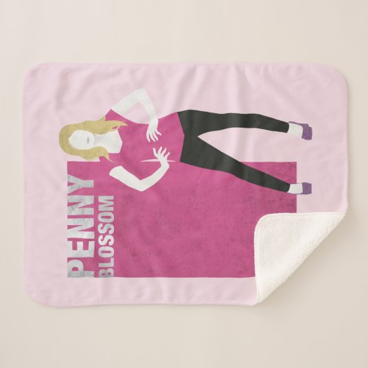 Couverture Sherpa Penny Blossom (Devant (Horizontal))