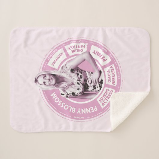 Couverture Sherpa Penny Blossom Info Graphique (Devant (Horizontal))