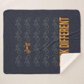 Couverture Sherpa Penser à différents prix Recumbent Bike Cyclist (Devant (Horizontal))