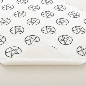 Couverture Sherpa Pentacle Wiccan (Pentagramme) (3/4)