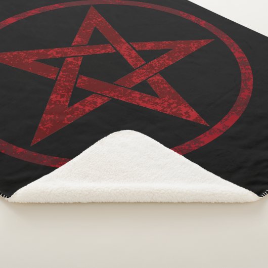 Couverture Sherpa Pentagram Red Devil (3/4)