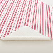 Couverture Sherpa Peppermint Christmas Candy Cane Stripes (3/4)