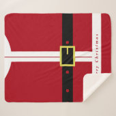 Couverture Sherpa Père Noël (Devant (Horizontal))