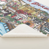 Couverture Sherpa Père Noël Barbara Sherpa Throw Blanket (3/4)