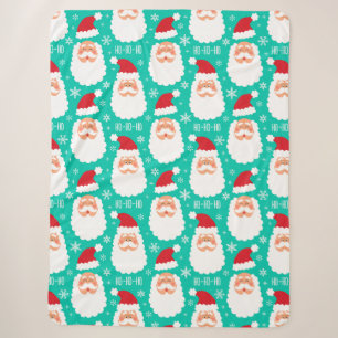 Couverture Sherpa Père Noël Christmas Sherpa Blanket