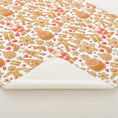 Couverture Sherpa Père Noël & Snowman Gingerbread Noël Cookies (3/4)