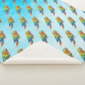 Couverture Sherpa Perroquet (3/4)