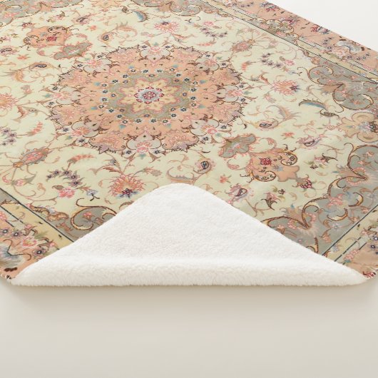 Couverture Sherpa Persia Tabriz Blush Peachy (3/4)