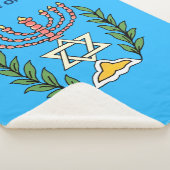 Couverture Sherpa Persian Magen David Menorah (3/4)