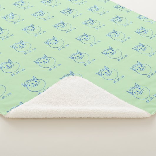 Couverture Sherpa Personalized children's blanket, custom blanket  (3/4)