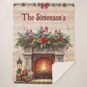 Couverture Sherpa Personalized Christmas (Devant)