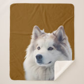 Couverture Sherpa Personalized Dog Photo Blanket (Devant)