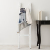 Couverture Sherpa Personalized Dog Photo Blanket (En situation)