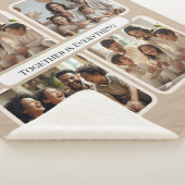 Couverture Sherpa  Personalized Family Photo-Together Is Everything (3/4)