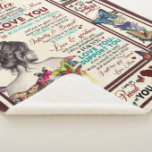 Couverture Sherpa Personalized Letter To My Loving Daughter (3/4)