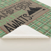 Couverture Sherpa PERSONALIZED NAME Cabin Camping Adventure (3/4)
