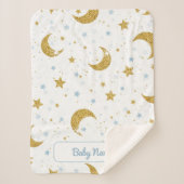 Couverture Sherpa Personalized Under the Stars Soft Blanket (Devant)