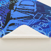 Couverture Sherpa Personnalisable avec un nom personnalisé créatif (3/4)