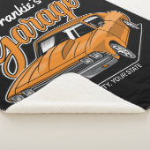 Couverture Sherpa Personnalisé 1968 396 Classic Muscle Garage de voi (3/4)