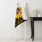 Couverture Sherpa Personnalisé À Ma Fille Amour De Maman Sunflowe (En situation)