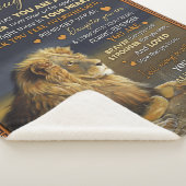 Couverture Sherpa Personnalisé À Ma Fille De Papa, (3/4)